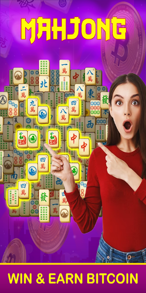 Classic Mahjong Earn BTC Captura de pantalla 1