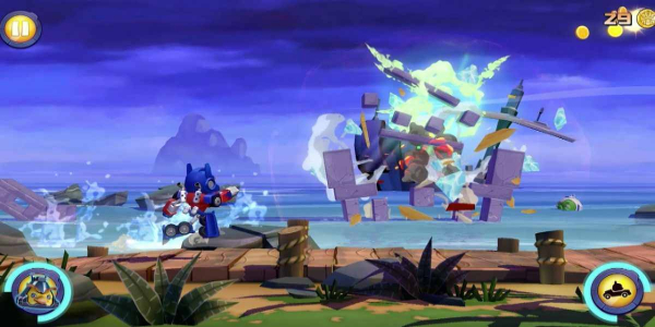 Angry Birds Transformers Captura de pantalla 1