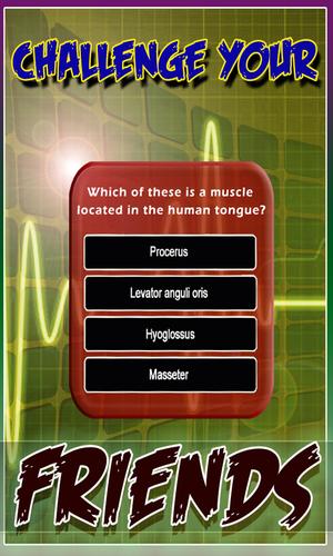 Human Anatomy Pro Trivia Ảnh chụp màn hình 1