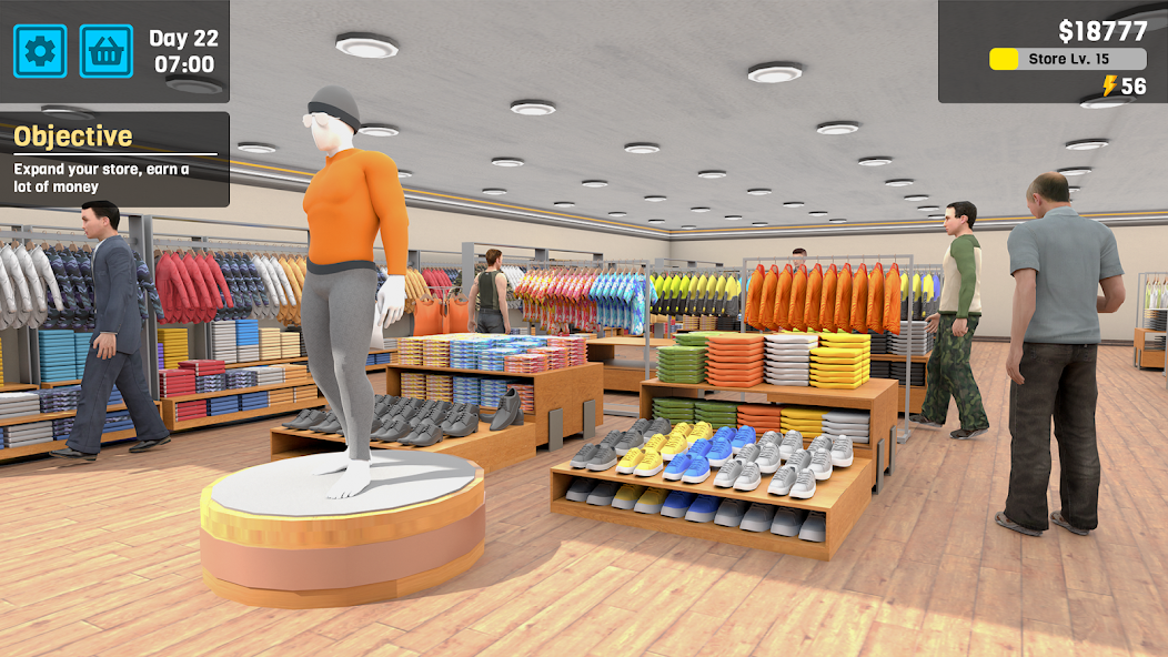 Clothing Store Simulator Mod Captura de tela 1