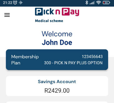 PicknPay Capture d'écran 1