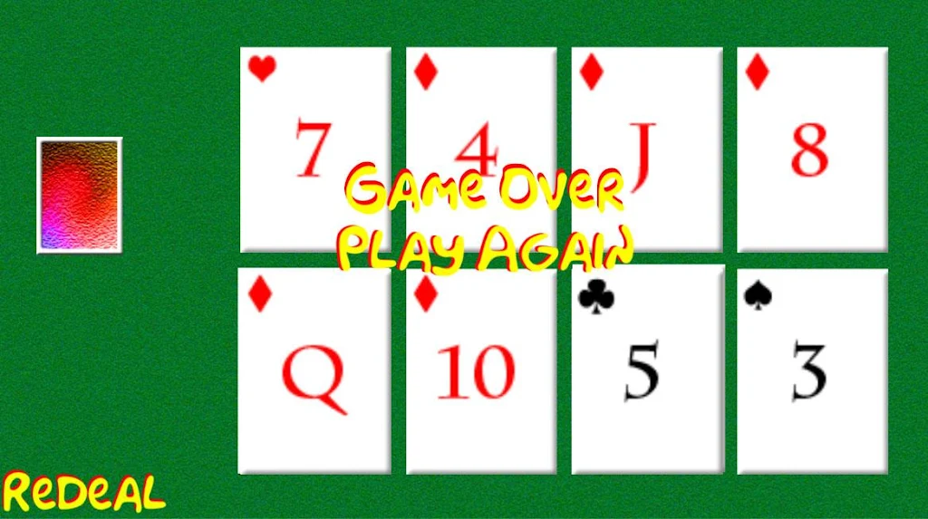 Frustration Solitaire ဖန်သားပြင်ဓာတ်ပုံ 1
