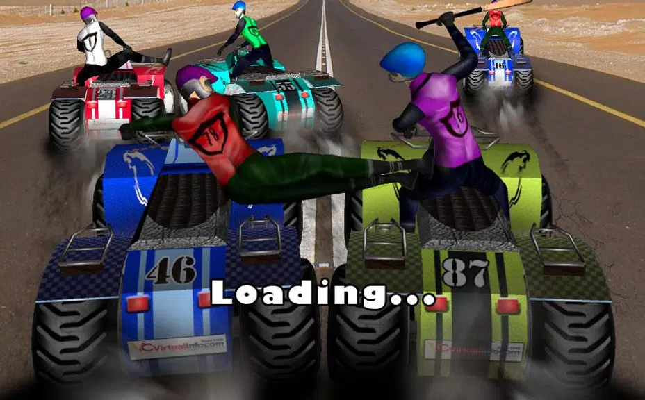 3D quad bike racing Ekran Görüntüsü 2