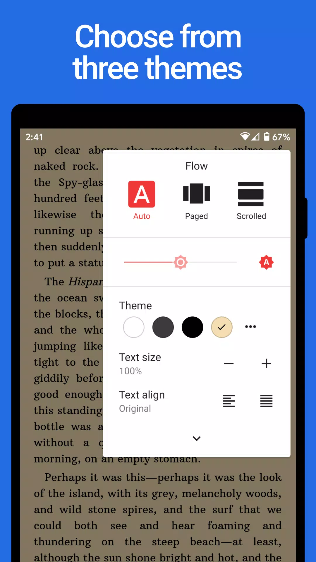 Lithium: EPUB Reader 스크린샷 2