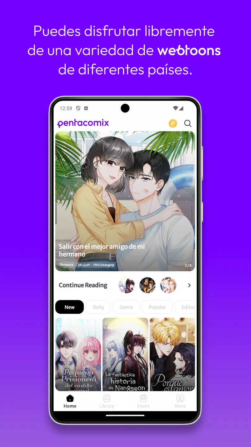 Pentacomix Ảnh chụp màn hình 1
