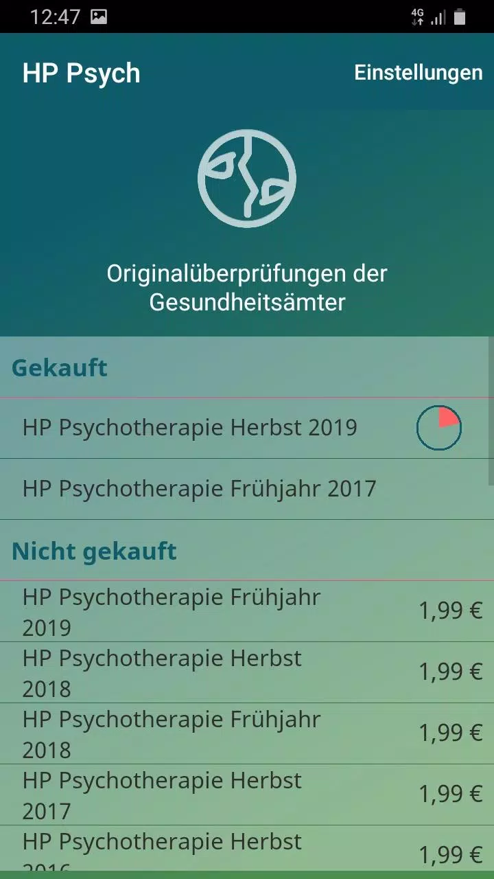 Heilpraktiker für Psychotherap應用截圖第1張