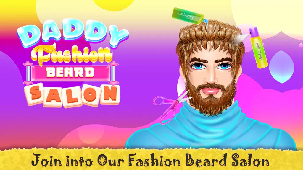 Daddy Fashion Beard Salon Screenshot 2