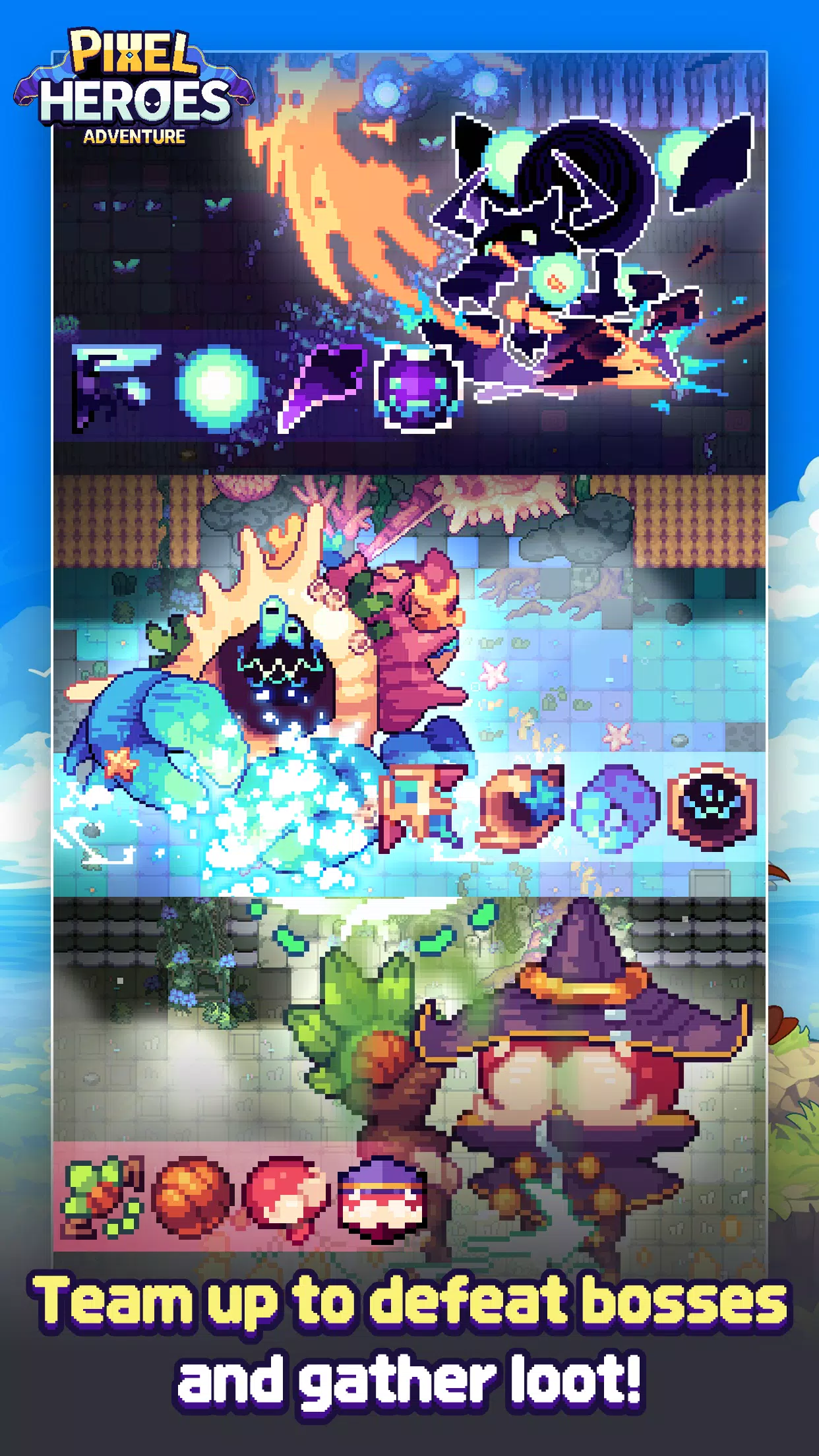 Pixel Heroes Adventure Screenshot 1