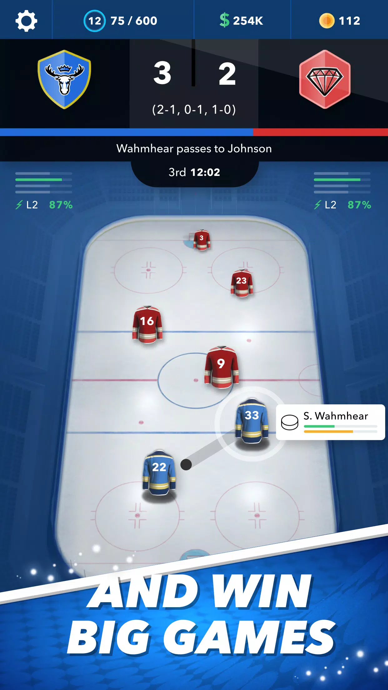 World Hockey Manager 24 Tangkapan skrin 2