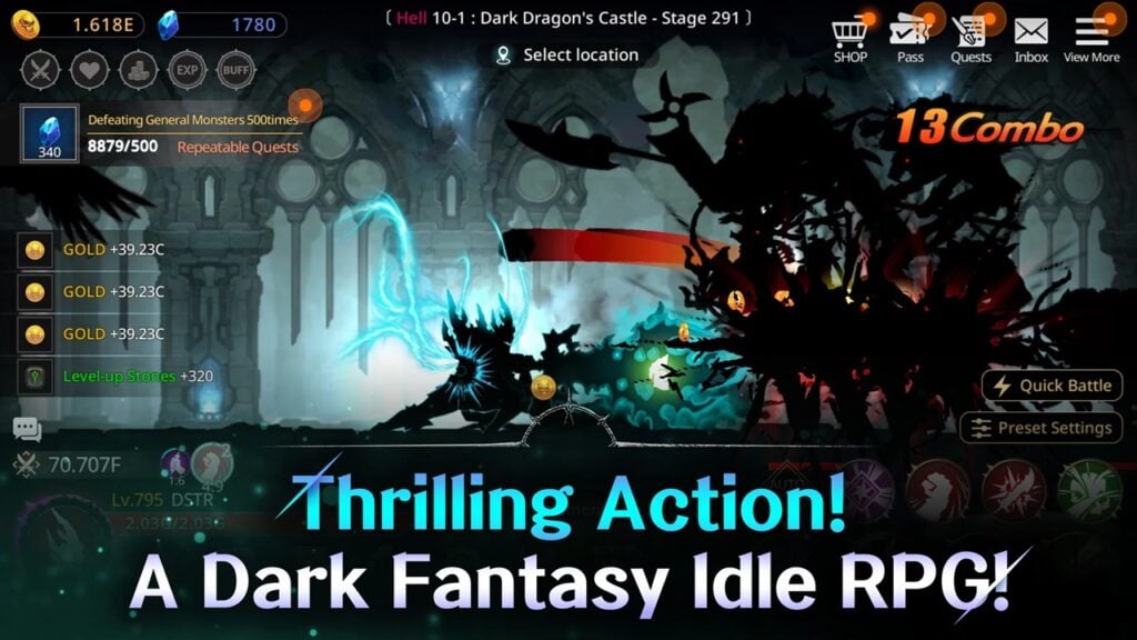 Dunkelschwert (Dark Sword) Rises: Begib dich auf ein episches Dark-Fantasy-ARPG-Abenteuer!