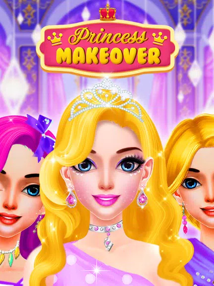 Pink Princess MakeUp Salon Tangkapan skrin 0