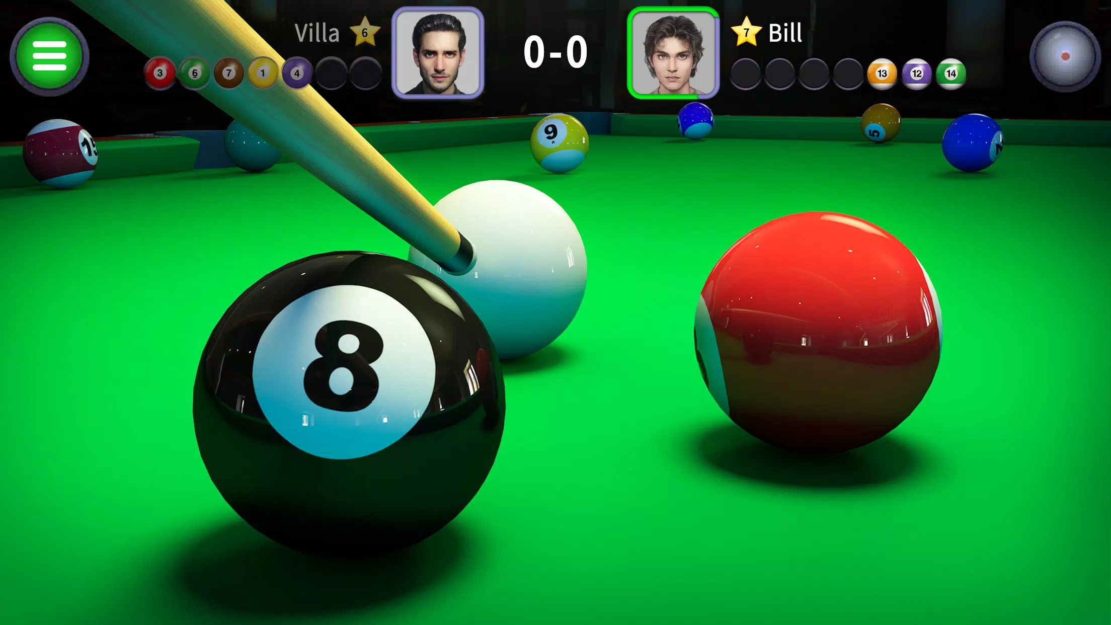 Billiards Captura de pantalla 1