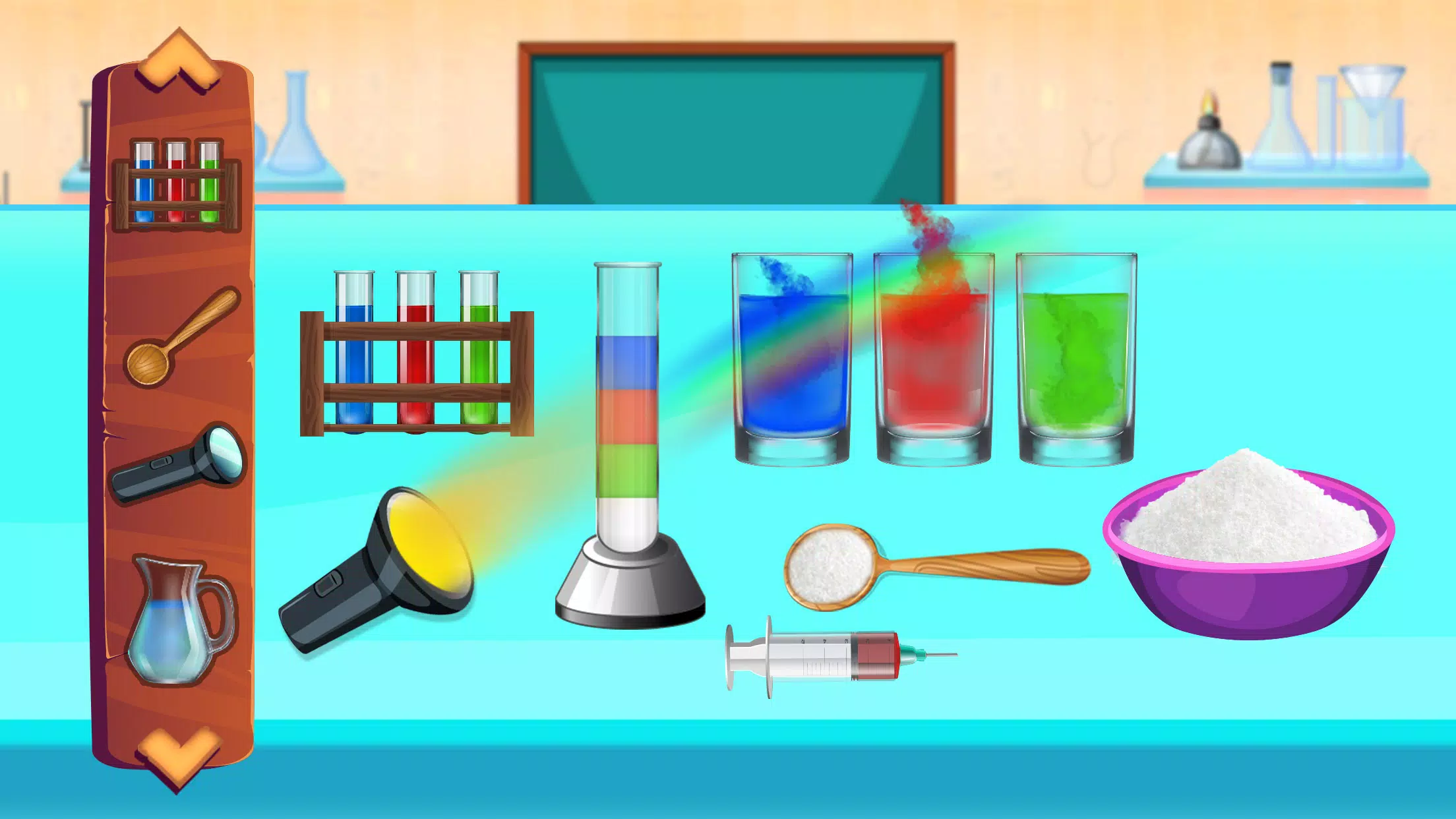 Girls High School Science Lab スクリーンショット 2