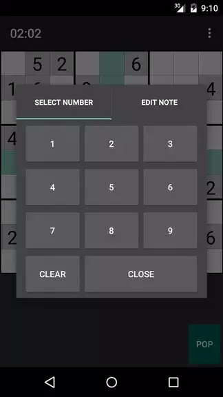 Open Sudoku Schermafbeelding 3