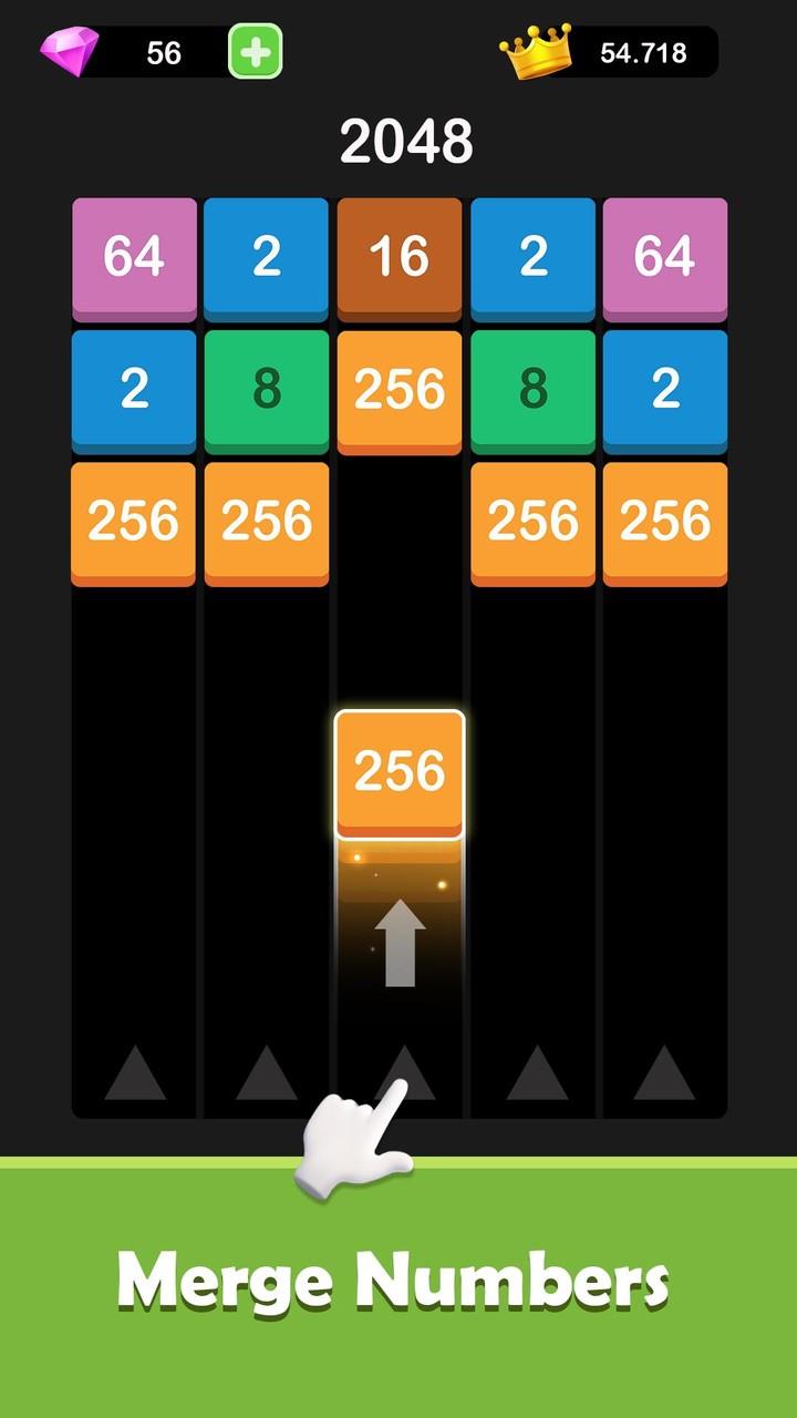 X2 Blocks: 2048 Merge Capture d'écran 0