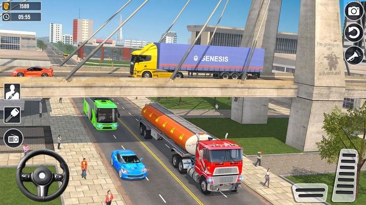 Oil-Truck Games: Driving Games स्क्रीनशॉट 3