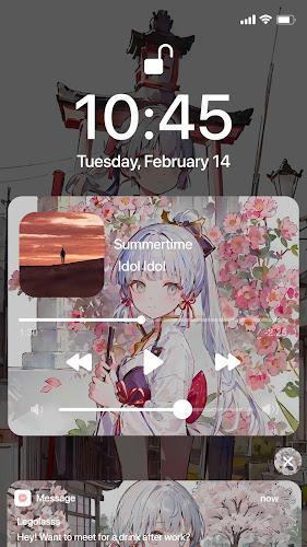 Wow Ayaka Theme - Icon Pack Capture d'écran 2