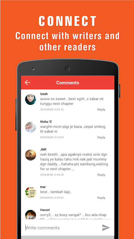 NovelPlus - Read.Write.Connect স্ক্রিনশট 2