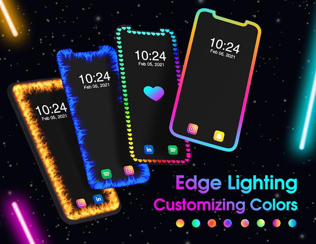 Edge Lighting: LED-Kantenlicht Screenshot 0