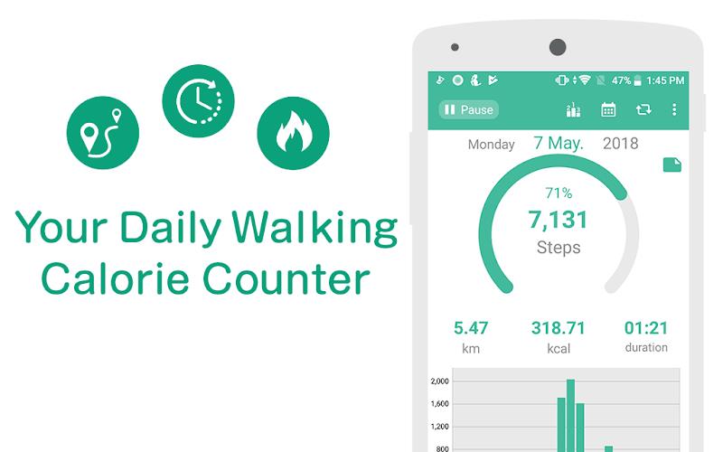 Pedometer - Step Counter Maipo Скриншот 0