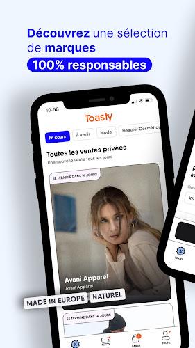 Toasty : shopping responsable Capture d'écran 0