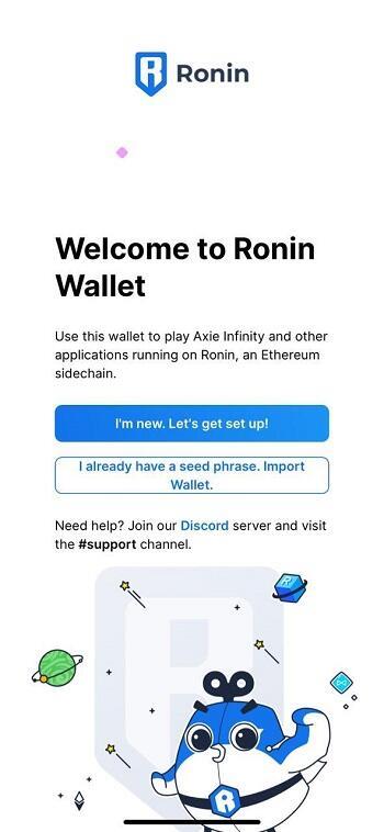 Ronin Wallet Ekran Görüntüsü 0