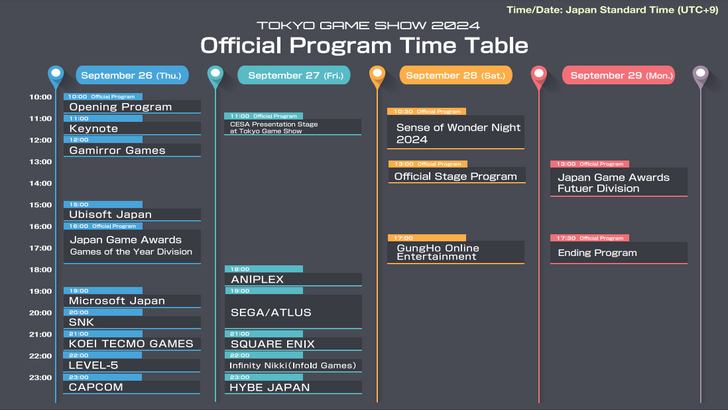 Tokyo Game Show 2024 Dates and Schedule: Everything We Know So Far