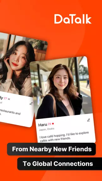 DaTalk: Chat, Make Friends ภาพหน้าจอ 1