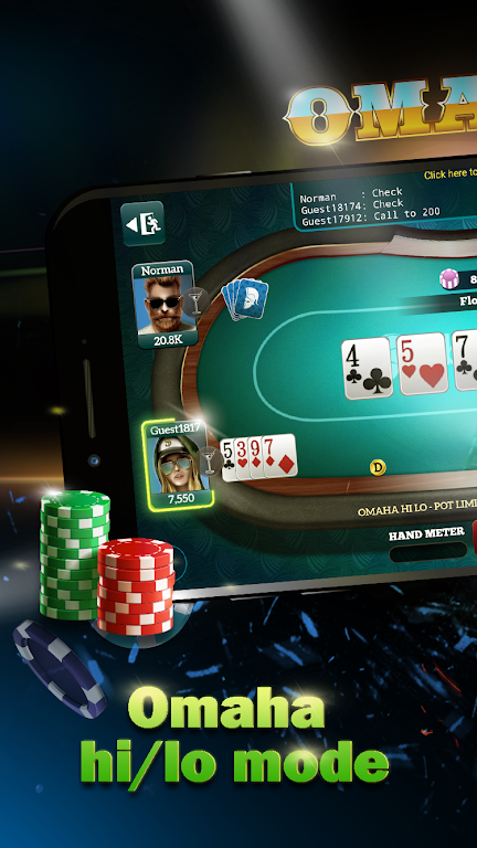 Schermata Live Poker Tables–Texas holdem and Omaha 2