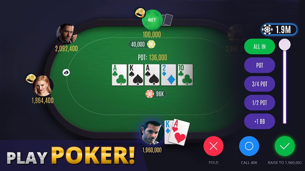 Poker Arena Champions - Texas Hold'em & Omaha Ekran Görüntüsü 0