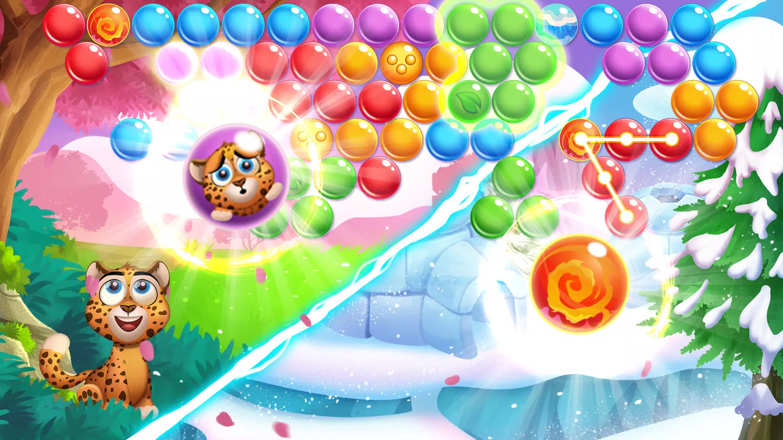 Bubble Pop: Wild Rescue应用截图第0张