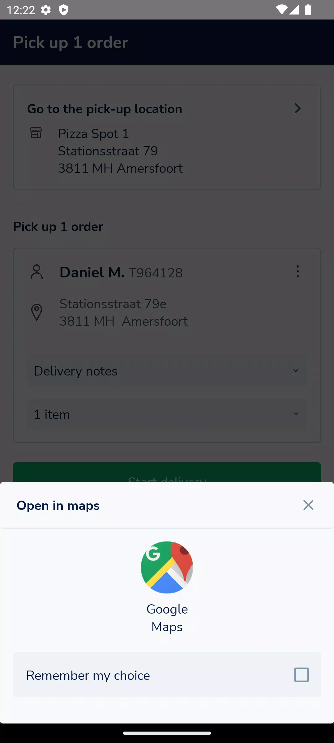 Deliverect for Couriers Capture d'écran 2