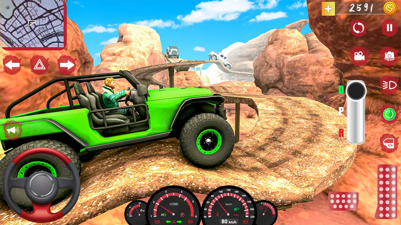 Mud Jeep Mud Driving Simulator স্ক্রিনশট 0