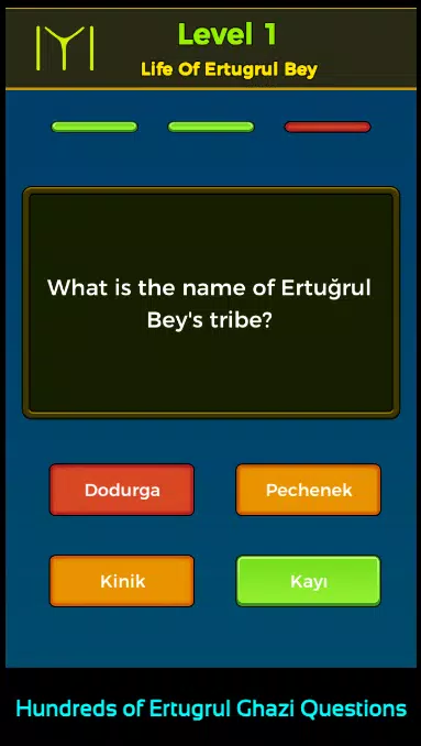 Ertugrul Ghazi Quiz Game Schermafbeelding 1