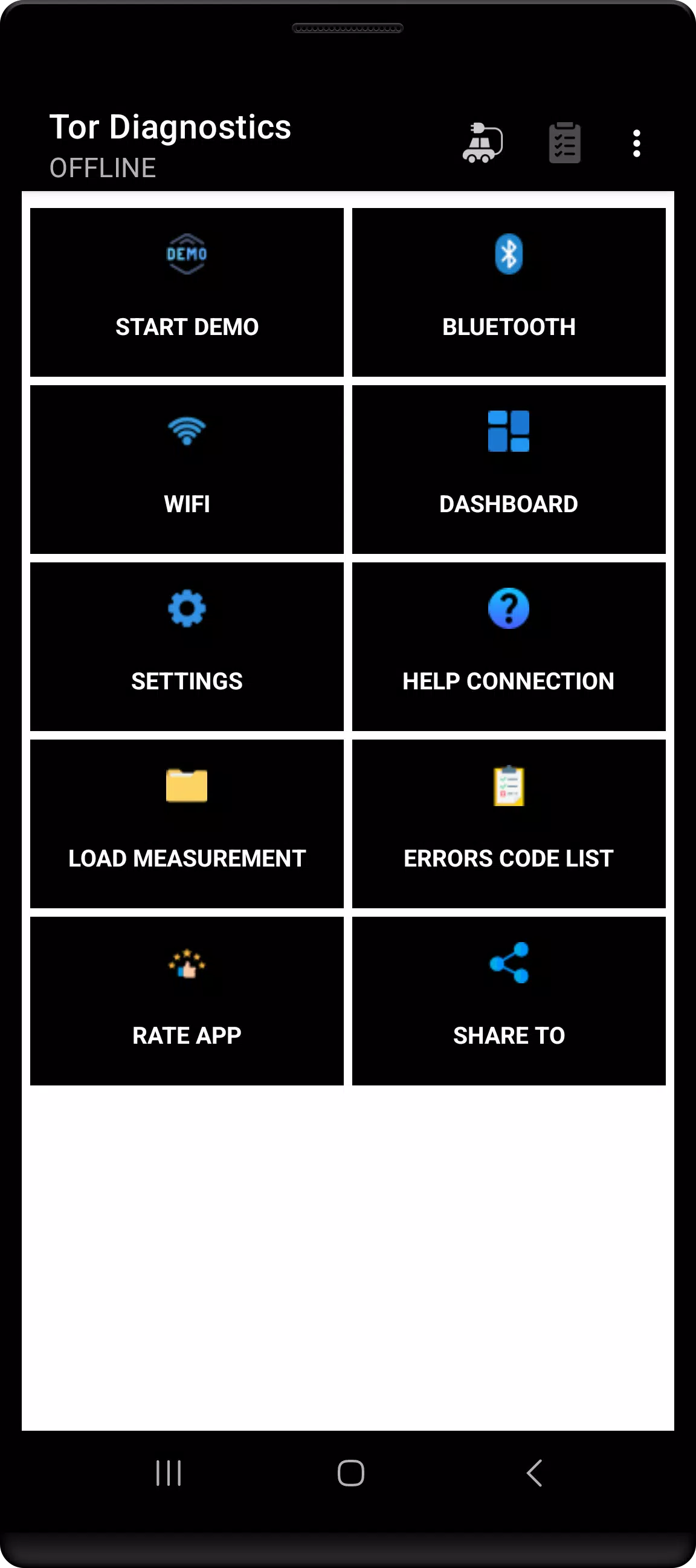 Tor OBD2 Diagnostics Ekran Görüntüsü 0