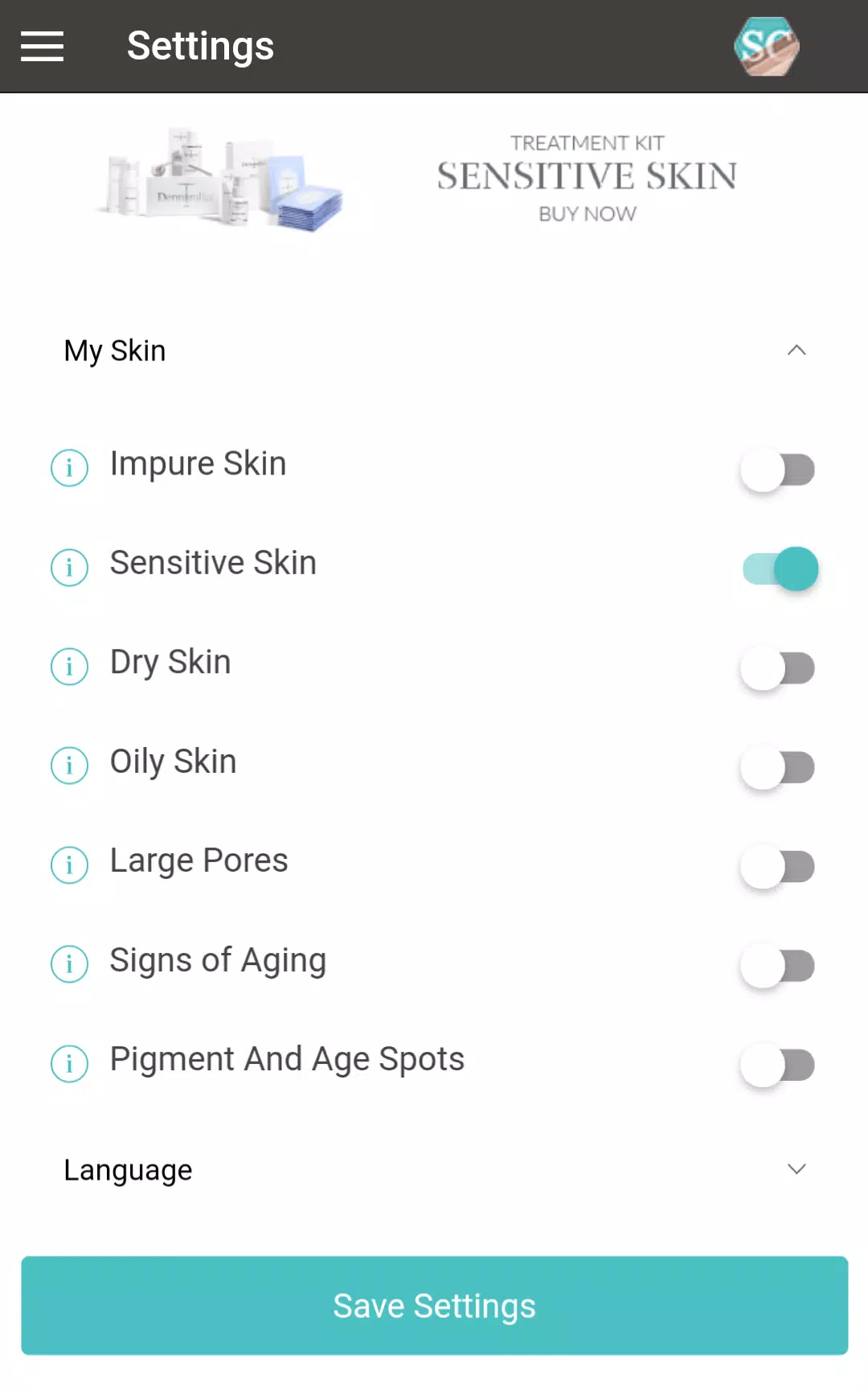 SkinCheck স্ক্রিনশট 3