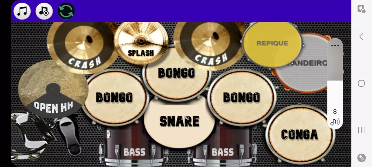 Drum Studio: Bateria Virtual Ảnh chụp màn hình 2