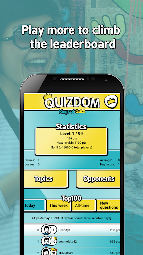 QUIZDOM - Kings of Quiz ဖန်သားပြင်ဓာတ်ပုံ 0