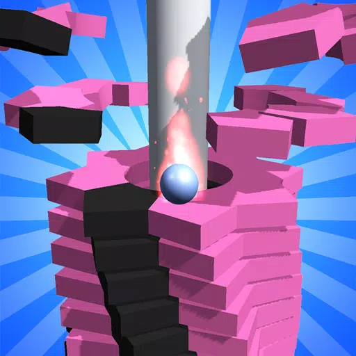 Helix Stack Jump: Smash Balle