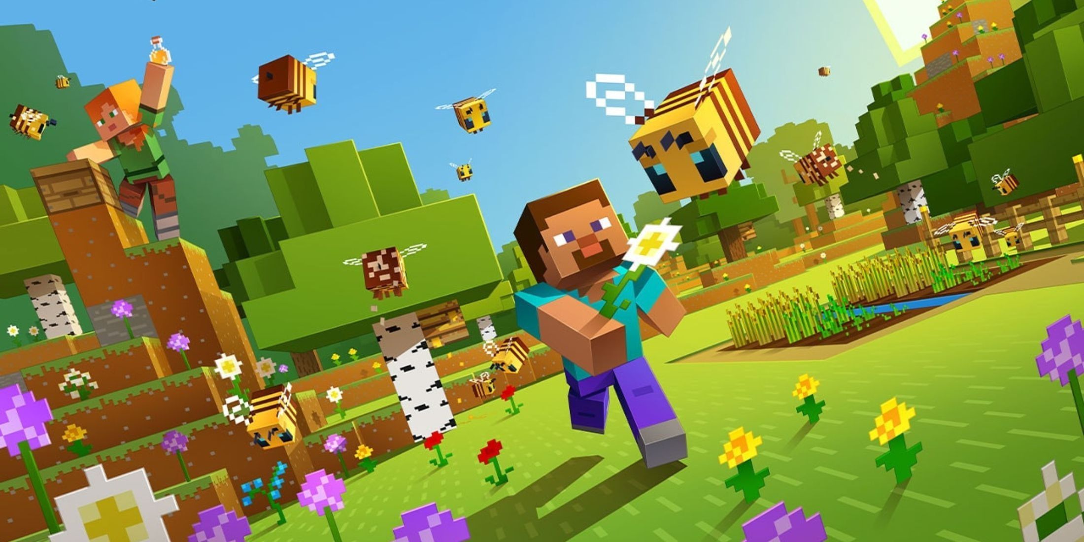 Minecraft verwijst naar Epic New Update