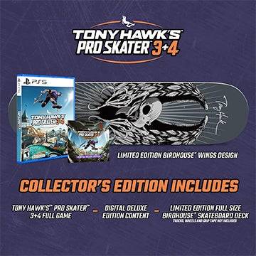 Tony Hawk's Pro Skater 3 + 4 na edisyon ng kolektor