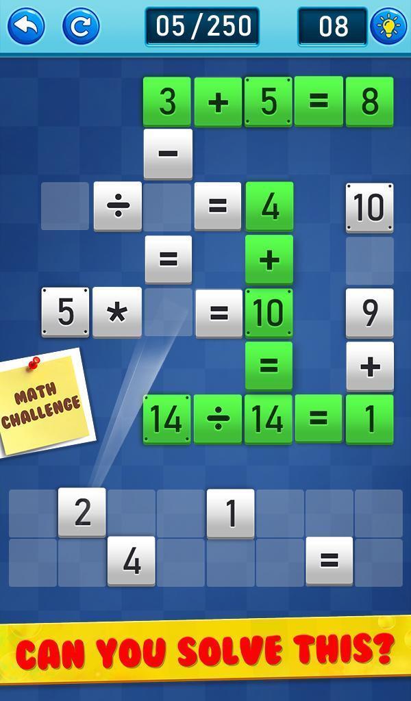 Math Puzzle Game - Math Pieces Schermafbeelding 1