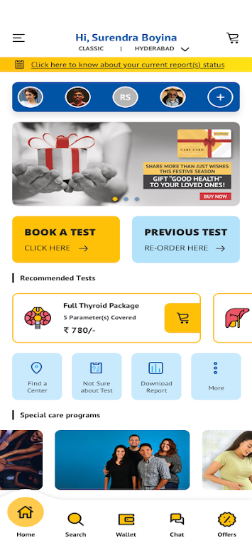 Schermata Dr Lal PathLabs - Blood Test 1