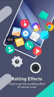 XOS Launcher -Cool Stylish Ảnh chụp màn hình 3