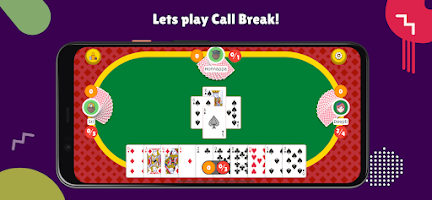 Call Break Multiplayer ဖန်သားပြင်ဓာတ်ပုံ 1