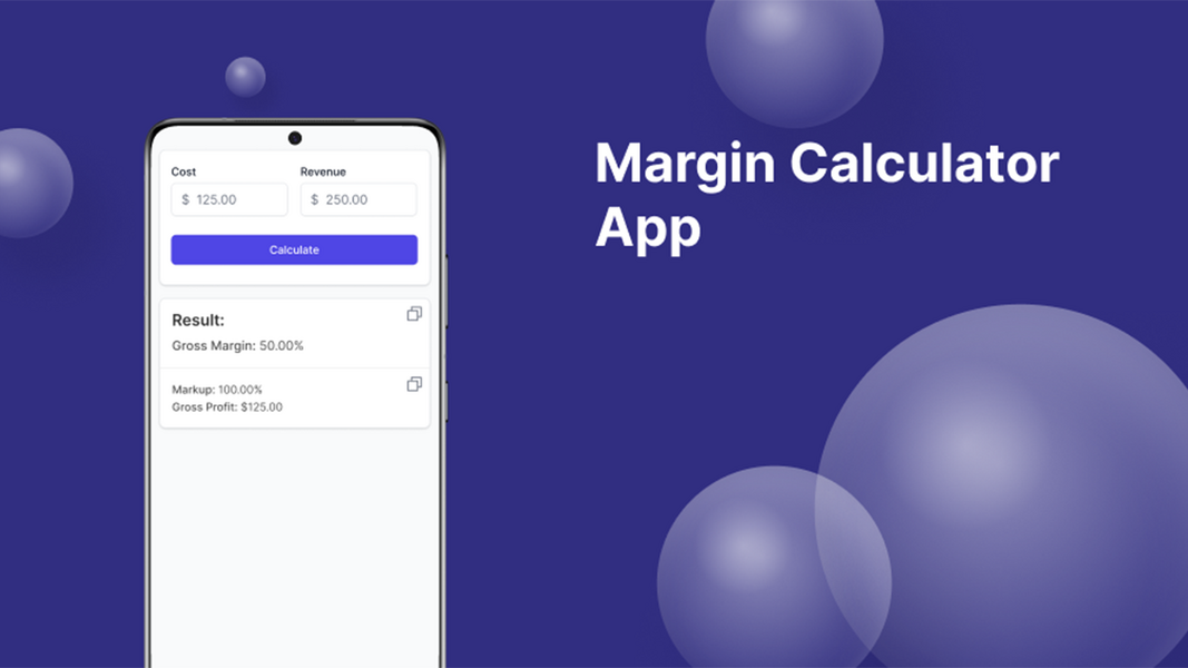 Margin Calculator स्क्रीनशॉट 2