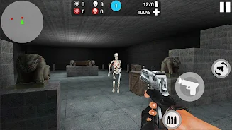 Skeleton Hunter: Survival 3D 스크린샷 2