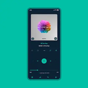 Aurora - Poweramp Skin應用截圖第0張
