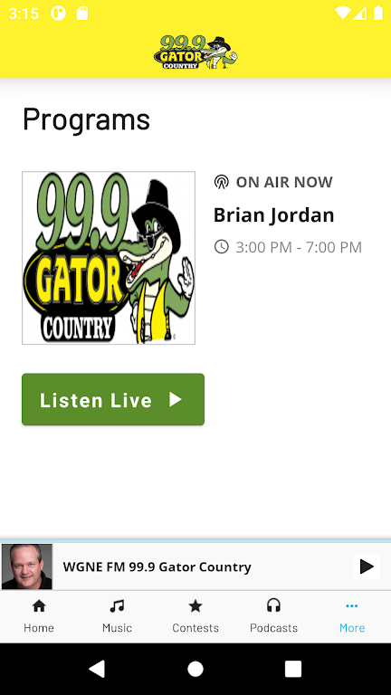 99.9 Gator Country Tangkapan skrin 3