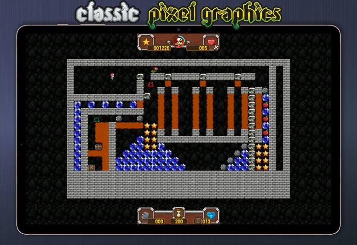 Catacombs: Arcade pixel maze 스크린샷 2